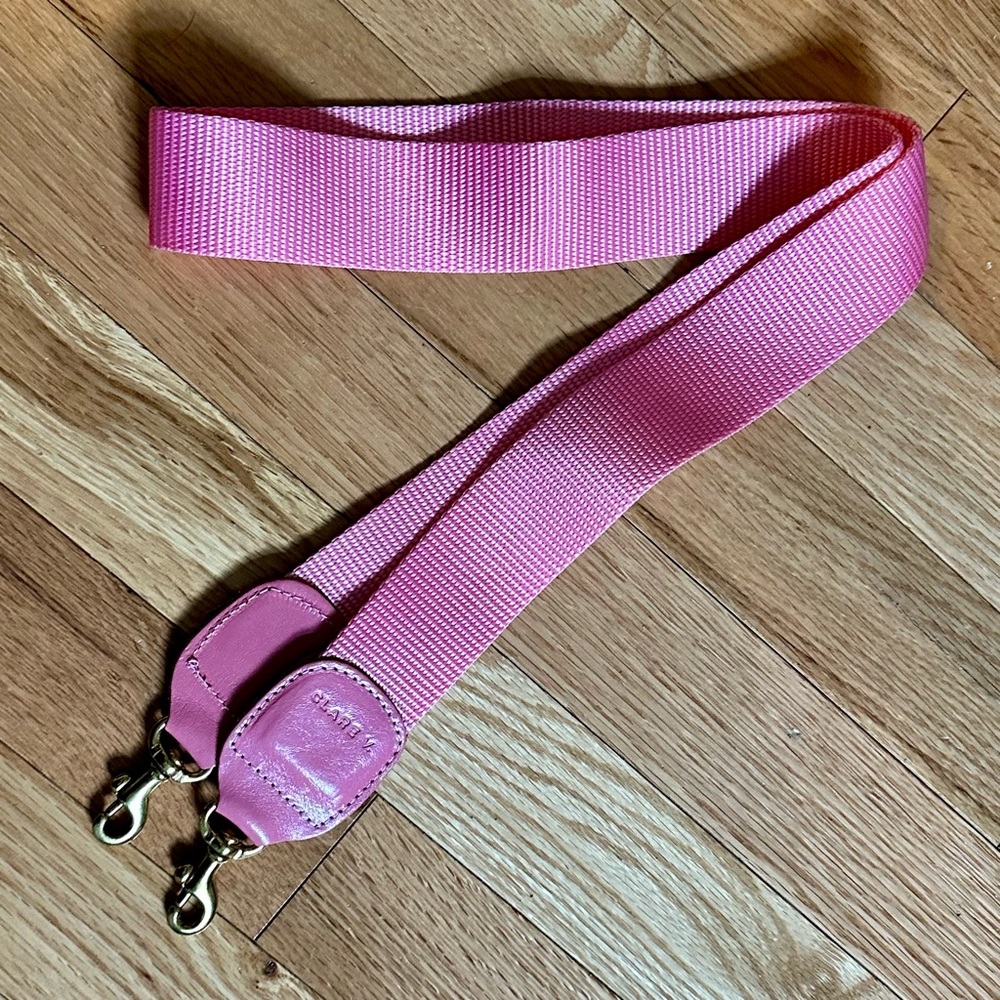 Clare V Petal Pink Crossbody Strap